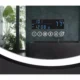 Ancerre 30" Cirque Round Led Lighted Bathroom Vanity Black Framed Mirror - Image 11