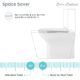 Swiss Madison Carré Back-To-Wall Elongated Toilet Bowl - SM-WT530 - Image 10