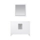 Altair Isla 48" Single Bathroom Vanity Set in White and Carrara White Marble Countertop with Mirror 538048-WH-CA - Image 10