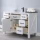 Altair Maribella 48" Single Bathroom Vanity Set in White and Carrara White Marble Countertop with Mirror  535048-WH-CA - Image 10
