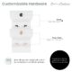 Swiss Madison Calice Two-Piece Elongated Rear Outlet Toilet Dual-Flush 0.8/1.28 gpf - SM-2T120 - Image 10