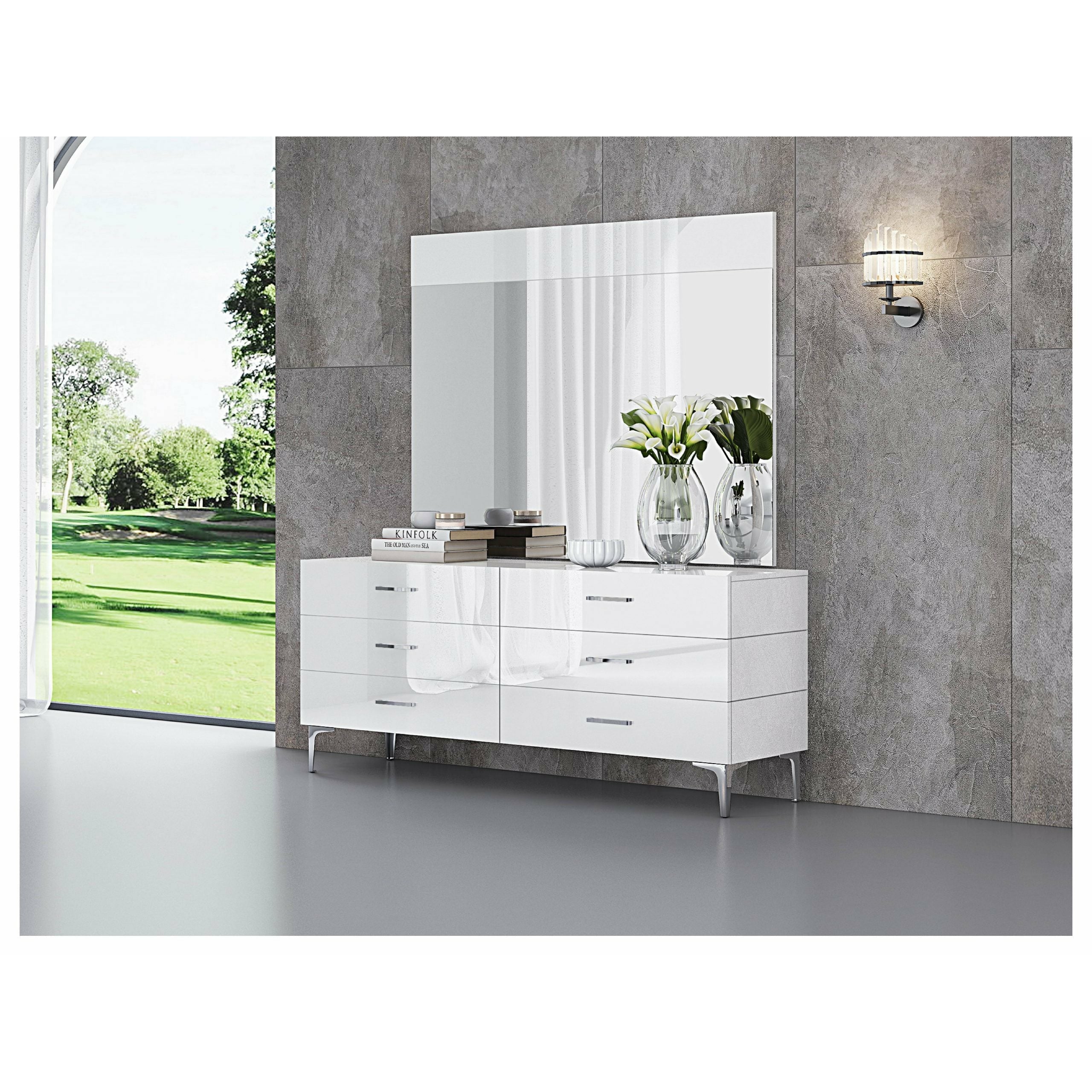images Whiteline Modern Living - Diva Double Dresser DR1345D-WHT - Image 1