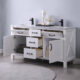 Altair Maribella 60" Double Bathroom Vanity Set in White and Carrara White Marble Countertop with Mirror 535060-WH-CA - Image 10