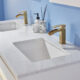 Altair Morgan 60" Double Bathroom Vanity Set in White and Composite Carrara White Stone Countertop with Mirror  534060-WH-AW - Image 10