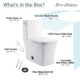 Swiss Madison Concorde One-Piece Square Toilet Side Flush 1.28 gpf - SM-1T107 - Image 11