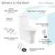 Swiss Madison Calice Two-Piece Elongated Rear Outlet Toilet Dual-Flush 0.8/1.28 gpf - SM-2T120 - Image 11