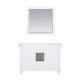 Altair Jardin 48" Single Bathroom Vanity Set in White and Carrara White Marble Countertop with Mirror 539048-WH-CA - Image 11