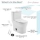 Swiss Madison Burdon One-Piece Elongated Toilet Vortex™ Dual-Flush 1.1/1.6 gpf - SM-1T111 - Image 11