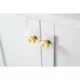 Ancerre Audrey 60" Bathroom Vanity Set in White with 24" Mirrors VTSM-AUDREY-60-W-CW-GD - Image 5