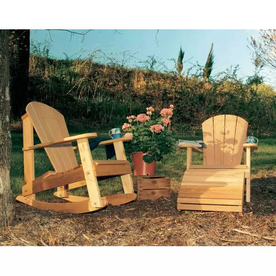 images Creekvine Designs Cedar Adirondack Collection WRF5100SETCVD - Image 1