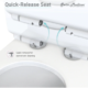 Swiss Madison Carré One-Piece Square Toilet Touchless Dual-Flush 1.1/1.6 gpf - SM-1T264 - Image 12