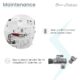 Swiss Madison ﻿﻿﻿Avancer Intelligent Tankless Elongated Toilet and Bidet, Touchless Vortex™ Dual-Flush 1.1/1.6 gpf - SM-ST060 - Image 12