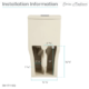 Swiss Madison Burdon One-Piece Elongated Toilet Vortex™ Dual-Flush 1.1/1.6 gpf - SM-1T111 - Image 25