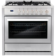 Cosmo 5-Piece Kitchen, 36" Gas Range and 36" Wall Mount Range Hood COS-5PKG-014 - Image 2