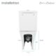 Swiss Madison Calice Two-Piece Elongated Rear Outlet Toilet Dual-Flush 0.8/1.28 gpf - SM-2T120 - Image 12