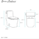 Swiss Madison Concorde One-Piece Square Toilet Side Flush 1.28 gpf - SM-1T107 - Image 37
