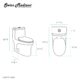 Swiss Madison Virage One-Piece Elongated Toilet Vortex™ Dual-Flush 1.1/1.6 gpf - SM-1T118 - Image 26