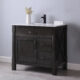 Altair Maribella 36" Single Bathroom Vanity Set in Rust Black and Carrara White Marble Countertop with Mirror 535036-RL-CA - Image 13