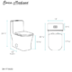 Swiss Madison Concorde One-Piece Square Toilet Dual-Flush 1.1/1.6 gpf - SM-1T106 - Image 43