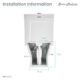Swiss Madison Caché Two-Piece Elongated Toilet Dual-Flush 1.1/1.6 gpf - SM-2T220 - Image 13