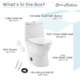 Swiss Madison Ivy One-Piece Elongated Toilet, 10" Rough-In 1.1/1.6 gpf - SM-1T127 - Image 12