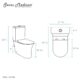 Swiss Madison Calice Two-Piece Elongated Rear Outlet Toilet Dual-Flush 0.8/1.28 gpf - SM-2T120 - Image 26