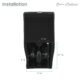 Swiss Madison Sublime II One-Piece Round Toilet Dual-Flush 1.1/1.6 gpf in Matte Black - SM-1T257MB - Image 13