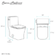 Swiss Madison Concorde One-Piece Square Toilet Side Flush 1.28 gpf - SM-1T107 - Image 25