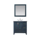 Altair Isla 36" Single Bathroom Vanity Set in Classic Blue and Carrara White Marble Countertop with Mirror  538036-CB-CA - Image 14