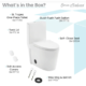 Swiss Madison St. Tropez One-Piece Elongated Toilet Vortex™ Dual-Flush 1.1/1.6 gpf - SM-1T254 - Image 13