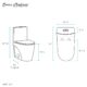Swiss Madison St. Tropez One-Piece Elongated Toilet, 10" Rough-In 1.1/1.6 gpf - SM-1T274 - Image 14