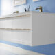Altair Morgan 60" Double Bathroom Vanity Set in White and Composite Carrara White Stone Countertop with Mirror  534060-WH-AW - Image 14