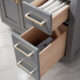 Altair Ivy 36" Single Bathroom Vanity Set in Gray and Carrara White Marble Countertop with Mirror  531036-GR-CA - Image 14