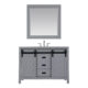 Altair Kinsley 48" Single Bathroom Vanity Set in Gray and Carrara White Marble Countertop with Mirror 536048-GR-CA - Image 16