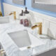 Altair Morgan 30" Single Bathroom Vanity Set in White and Composite Carrara White Stone Countertop with Mirror 534030-WH-AW - Image 16
