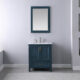 Altair Isla 30" Single Bathroom Vanity Set in Classic Blue and Carrara White Marble Countertop with Mirror 538030-CB-CA - Image 17