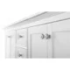 Ancerre Audrey 72 inch Bathroom Vanity Set in White with 24 inch Mirror VTSM-AUDREY-72-W-CW - Image 6