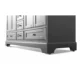 Ancerre Audrey 60" Bathroom Vanity Set in Sapphire Gray with 24" Mirror VTSM-AUDREY-60-SG-CW - Image 6