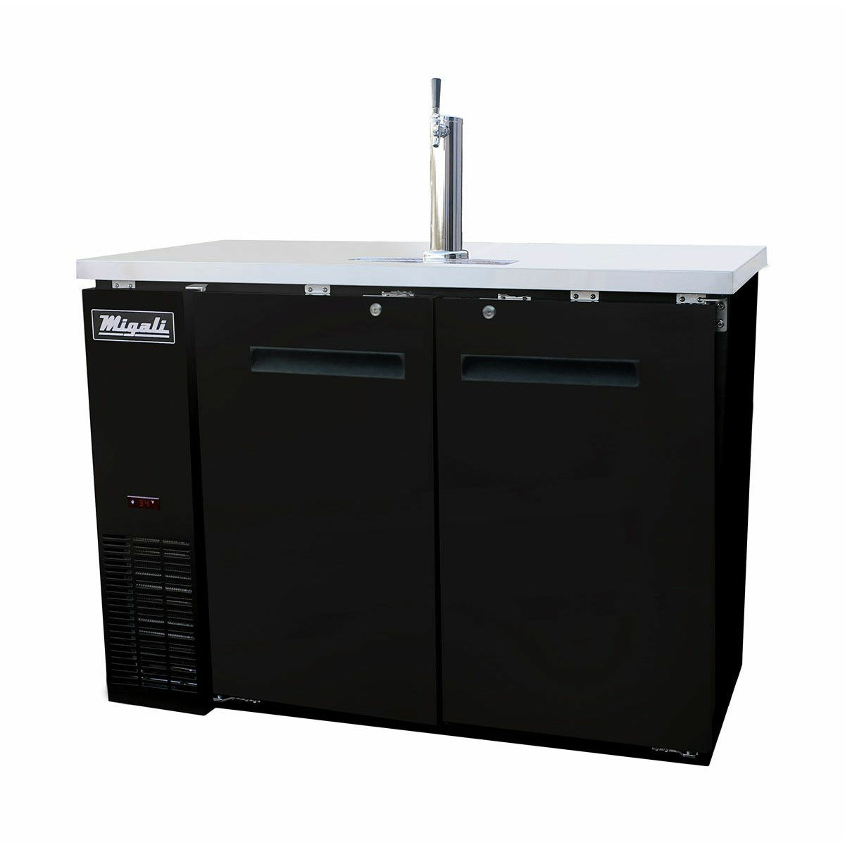 images Migali 48″ Direct Draw Beer Dispenser C-DD48-2-HC - Image 1