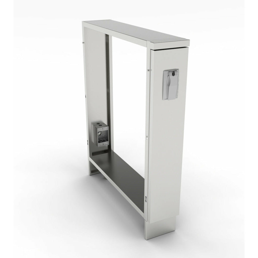 images Sunstone 6" Spacer Base Cabinet w/Front & Back Interior Electrical Box SBC6SPEL - Image 1