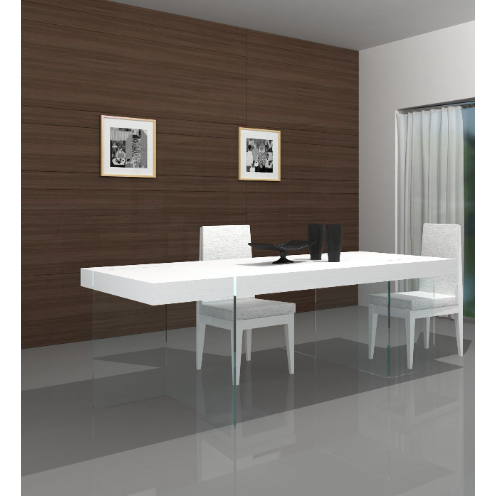 images J&M Furniture Cloud Modern Dining in High Gloss 176971-T-HG - Image 1