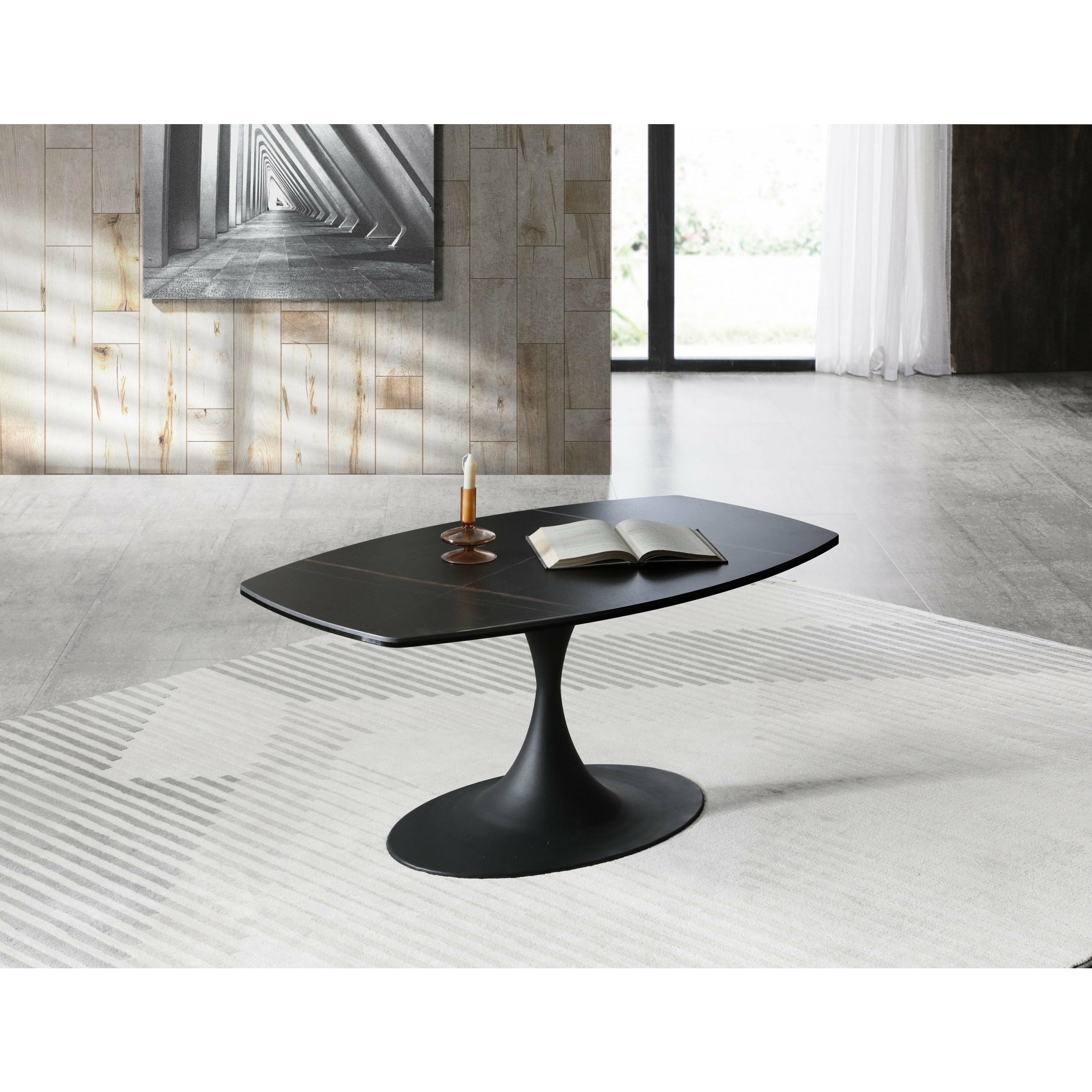 images Whiteline Modern Living - Amarosa Coffee Table CT1719-BLK - Image 1