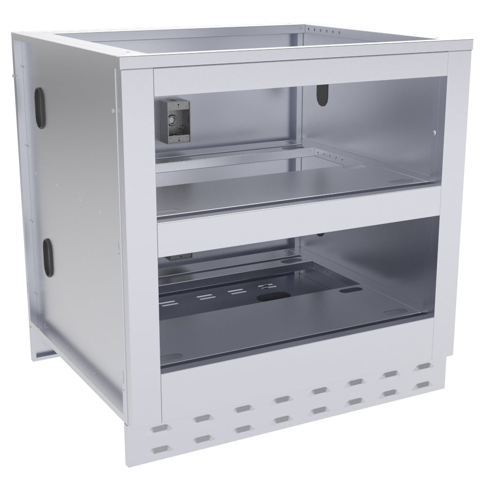 images Sunstone 34" Double Warming Drawer Cabinet SAC34DWC - Image 1