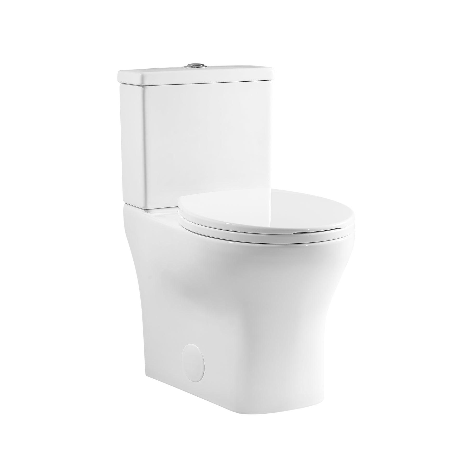 images Swiss Madison Sublime II Two-Piece Round Toilet Dual-Flush 0.8/1.28 gpf - SM-2T257 - Image 1