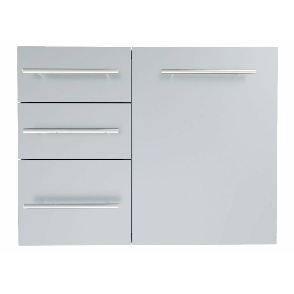 images Sunstone Designer Series 30" W Multi-Configurable Liquid Propane Triple Drawer Combo with Self-Leveling Legs DE-LPCTD30 - Image 1