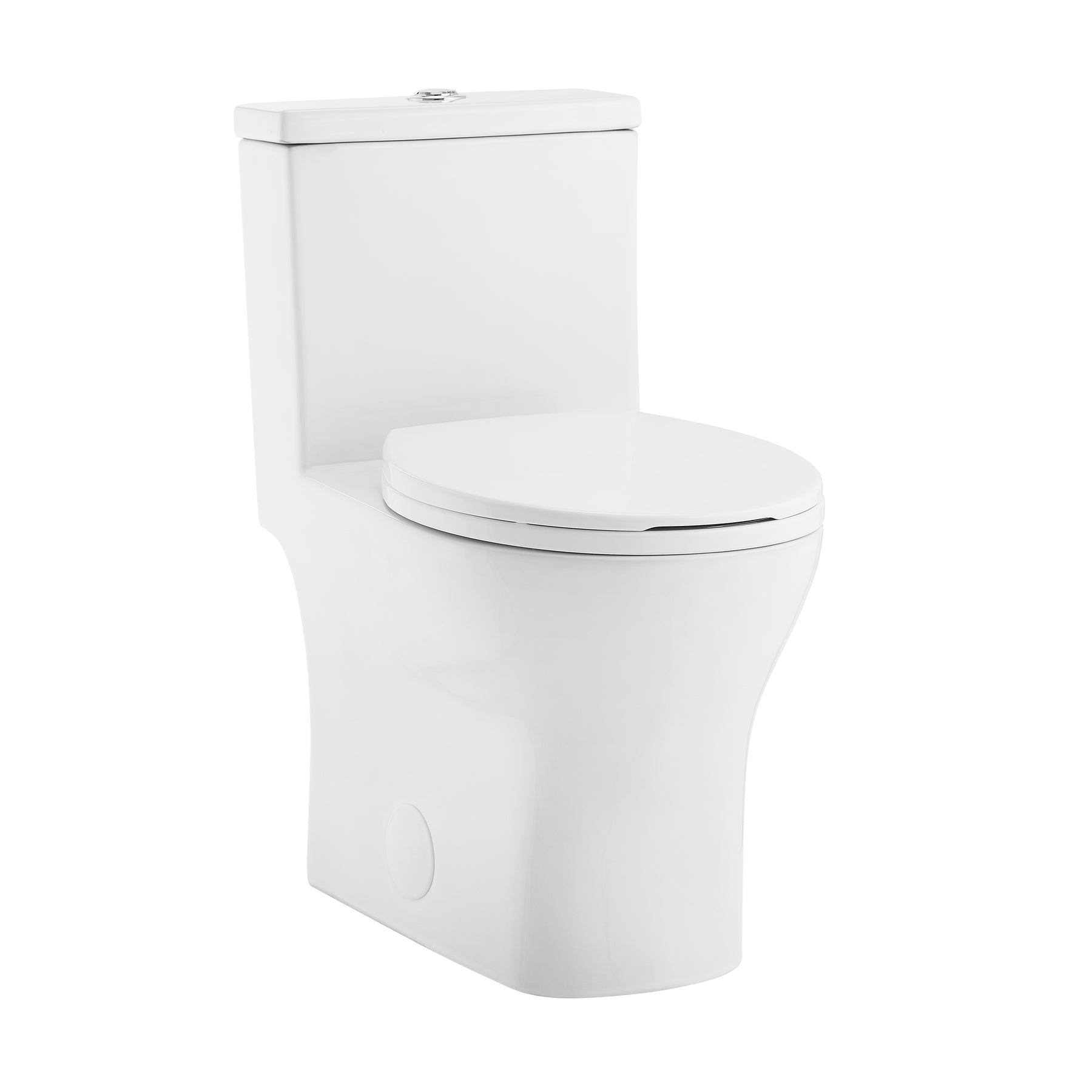 images Swiss Madison Sublime III One-Piece Round Toilet Vortex™ Dual-Flush 0.95/1.26 gpf - SM-1T271 - Image 1