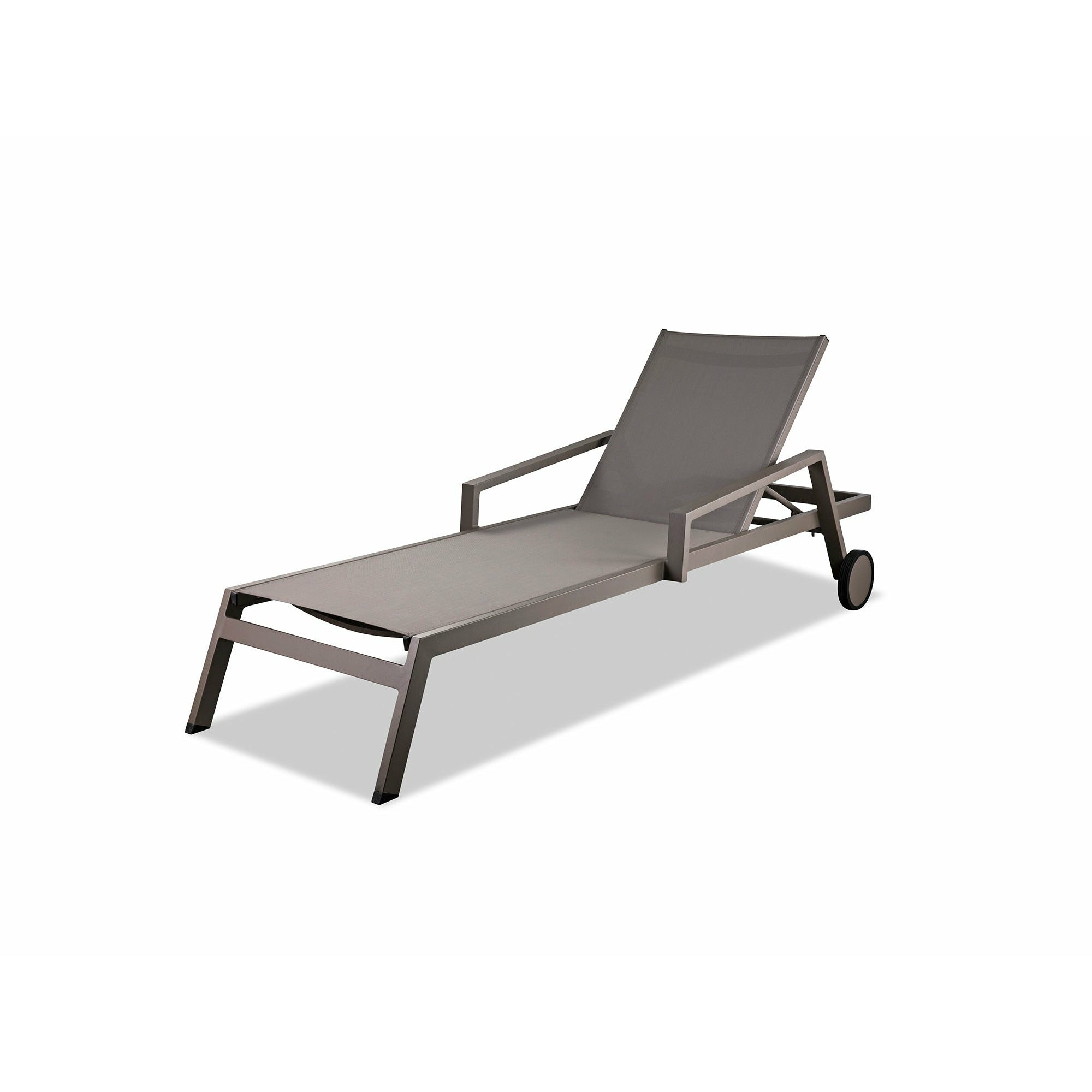 images Whiteline Modern Living - Bondi Outdoor Chaise CL1534-TAU - Image 1