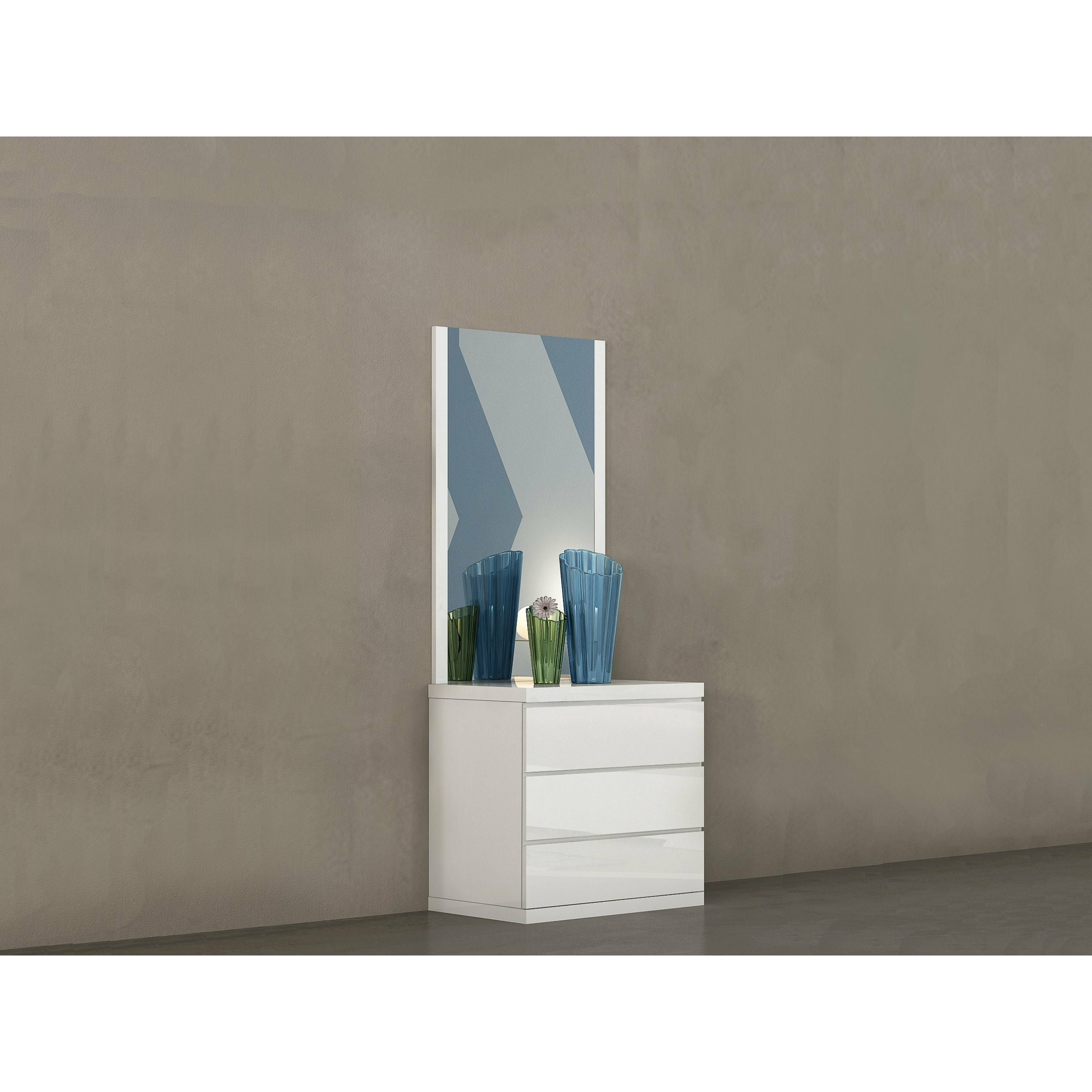images Whiteline Modern Living - Anna Single Dresser DR1207S-WHT - Image 1