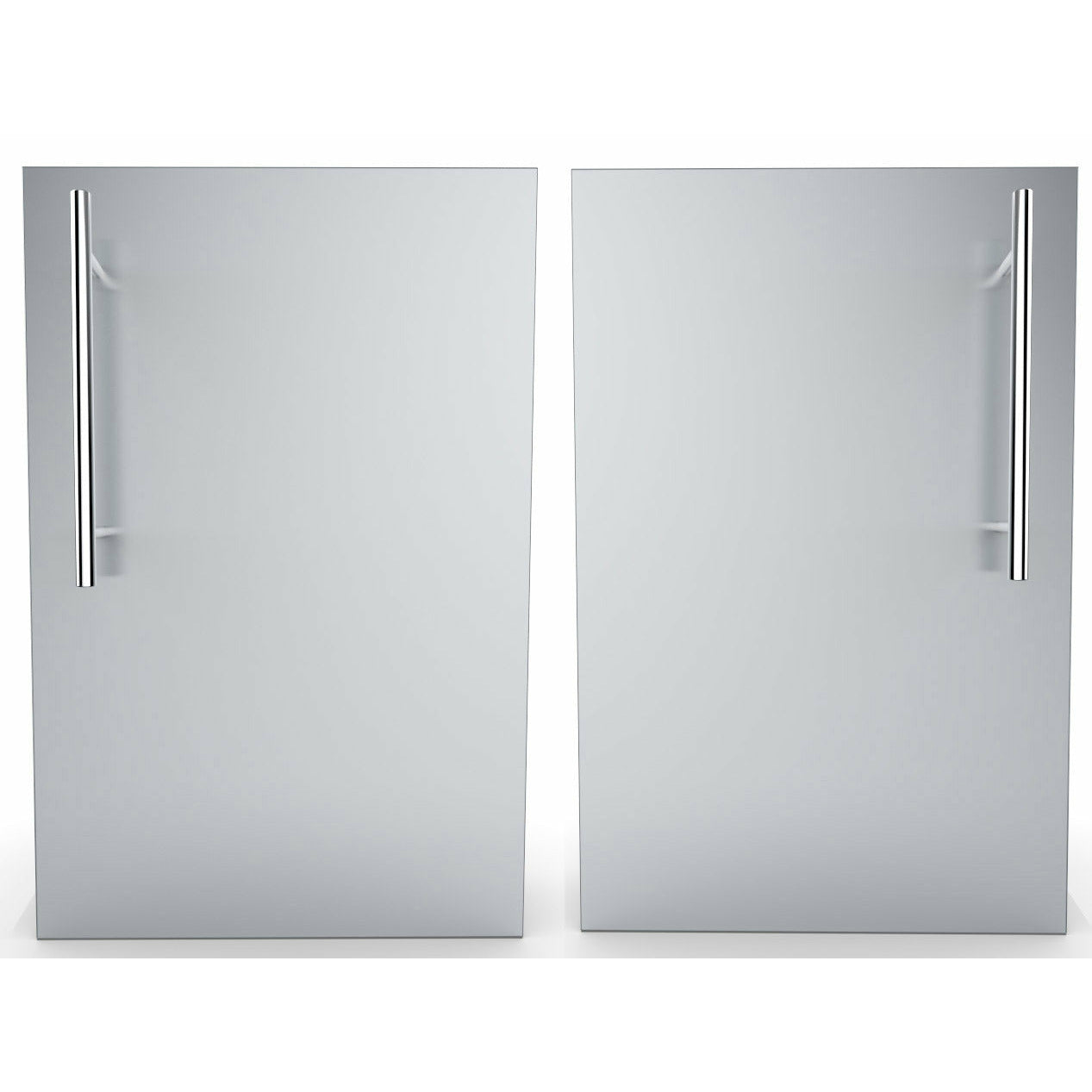 images Sunstone Designer Series, Raised Style - 15" Single Door with Shelf Left Swing DE-DVL15 - Image 1