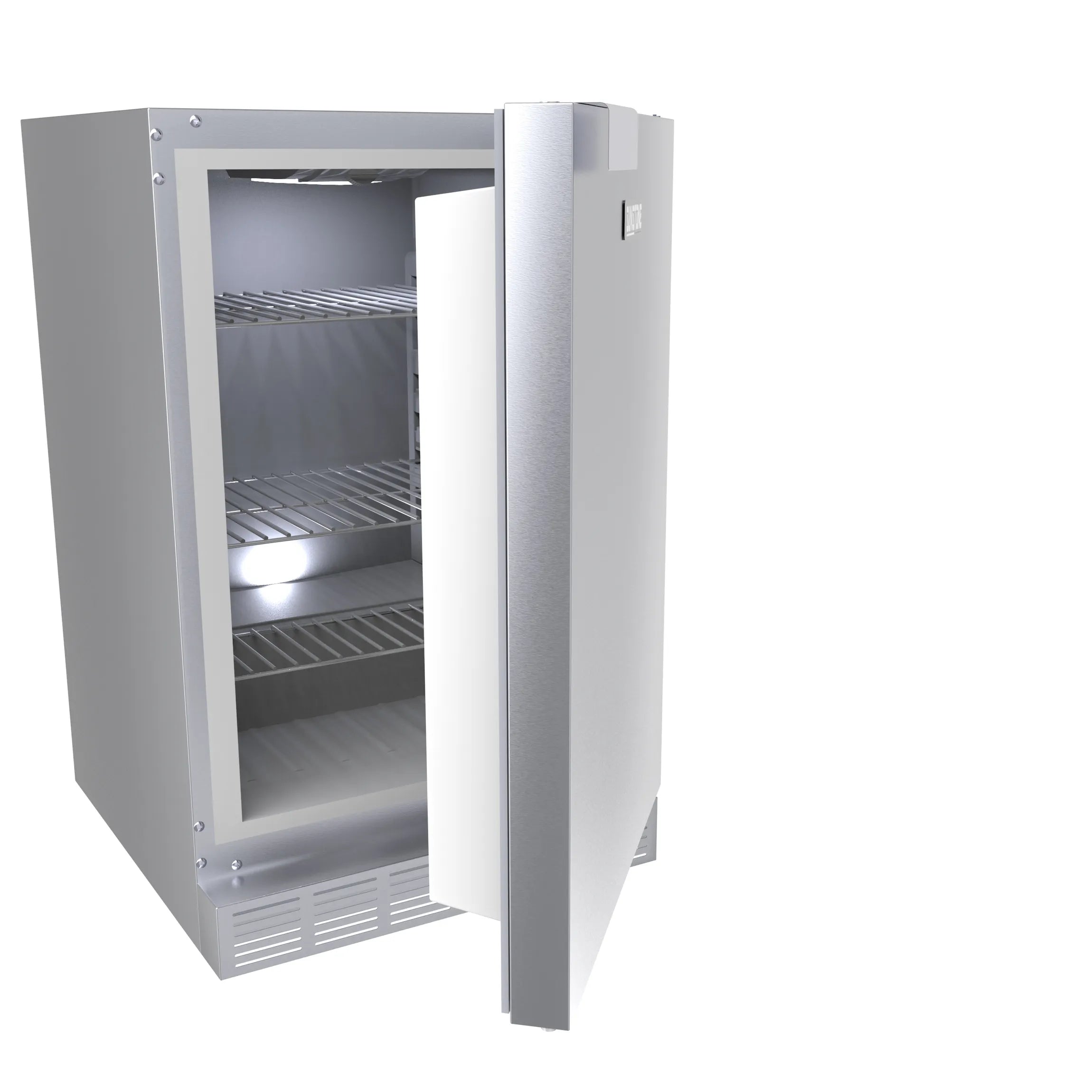 images Sunstone 21" 304 Stainless Steel Outdoor Rated Refrigerator SAPFR21PRO - Image 1